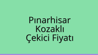 Pınarhisar Çekici Fiyatı – Kozaklı Oto Kurtarıcı Ücreti