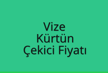 Vize Çekici Fiyatı – Kürtün Oto Kurtarıcı Ücreti