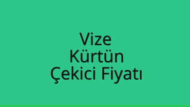 Vize Çekici Fiyatı – Kürtün Oto Kurtarıcı Ücreti