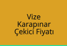 Vize Çekici Fiyatı – Karapınar Oto Kurtarıcı Ücreti