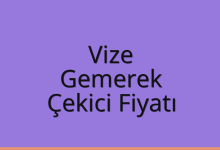 Vize Çekici Fiyatı – Gemerek Oto Kurtarıcı Ücreti