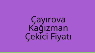 Çayırova Çekici Fiyatı – Kağızman Oto Kurtarıcı Ücreti