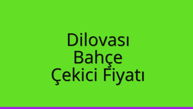 Dilovası Çekici Fiyatı – Bahçe Oto Kurtarıcı Ücreti