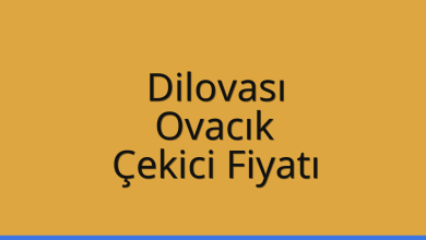 Dilovası Çekici Fiyatı – Ovacık Oto Kurtarıcı Ücreti