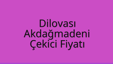 Dilovası Çekici Fiyatı – Akdağmadeni Oto Kurtarıcı Ücreti