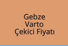 Gebze Çekici Fiyatı – Varto Oto Kurtarıcı Ücreti