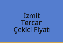 İzmit Çekici Fiyatı – Tercan Oto Kurtarıcı Ücreti