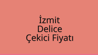İzmit Çekici Fiyatı – Delice Oto Kurtarıcı Ücreti