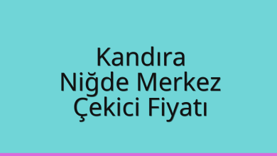 Kandıra Çekici Fiyatı – Niğde Merkez Oto Kurtarıcı Ücreti