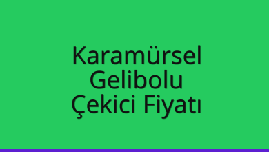 Karamürsel Çekici Fiyatı – Gelibolu Oto Kurtarıcı Ücreti