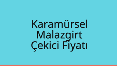 Karamürsel Çekici Fiyatı – Malazgirt Oto Kurtarıcı Ücreti