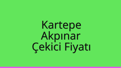 Kartepe Çekici Fiyatı – Akpınar Oto Kurtarıcı Ücreti