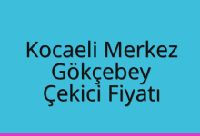 Kocaeli Merkez Çekici Fiyatı – Gökçebey Oto Kurtarıcı Ücreti