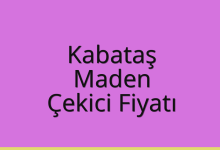 Kabataş Çekici Fiyatı – Maden Oto Kurtarıcı Ücreti