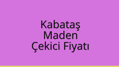 Kabataş Çekici Fiyatı – Maden Oto Kurtarıcı Ücreti