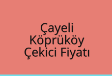Çayeli Çekici Fiyatı – Köprüköy Oto Kurtarıcı Ücreti