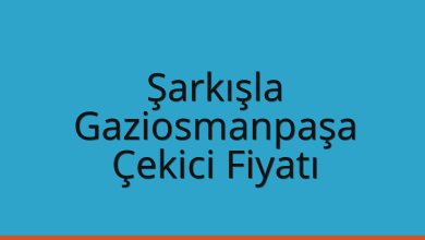 Şarkışla Çekici Fiyatı – Gaziosmanpaşa Oto Kurtarıcı Ücreti