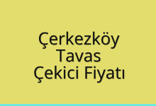 Çerkezköy Çekici Fiyatı – Tavas Oto Kurtarıcı Ücreti