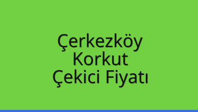 Çerkezköy Çekici Fiyatı – Korkut Oto Kurtarıcı Ücreti
