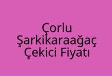 Çorlu Çekici Fiyatı – Şarkikaraağaç Oto Kurtarıcı Ücreti