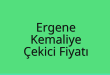 Ergene Çekici Fiyatı – Kemaliye Oto Kurtarıcı Ücreti