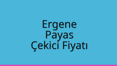 Ergene Çekici Fiyatı – Payas Oto Kurtarıcı Ücreti