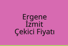 Ergene Çekici Fiyatı – İzmit Oto Kurtarıcı Ücreti