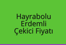 Hayrabolu Çekici Fiyatı – Erdemli Oto Kurtarıcı Ücreti