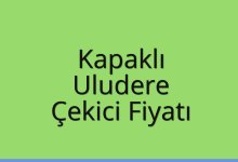 Kapaklı Çekici Fiyatı – Uludere Oto Kurtarıcı Ücreti