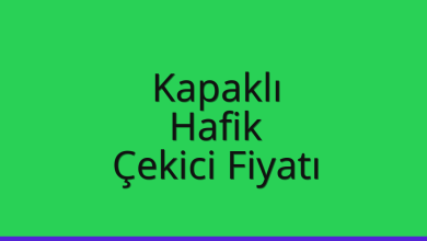 Kapaklı Çekici Fiyatı – Hafik Oto Kurtarıcı Ücreti