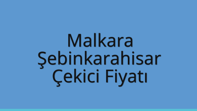 Malkara Çekici Fiyatı – Şebinkarahisar Oto Kurtarıcı Ücreti