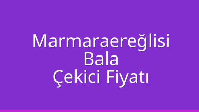 Marmaraereğlisi Çekici Fiyatı – Bala Oto Kurtarıcı Ücreti