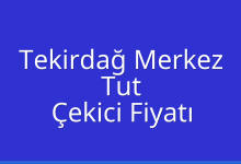 Tekirdağ Merkez Çekici Fiyatı – Tut Oto Kurtarıcı Ücreti