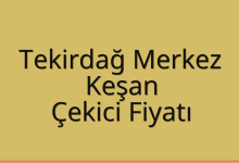 Tekirdağ Merkez Çekici Fiyatı – Keşan Oto Kurtarıcı Ücreti