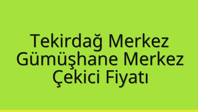 Tekirdağ Merkez Çekici Fiyatı - Gümüşhane Merkez Oto Kurtarıcı Ücreti Tekirdağ Merkez Çekici Fiyatı – Gümüşhane Merkez Oto Kurtarıcı Ücreti