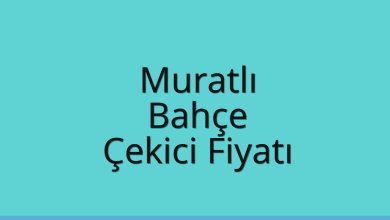 Muratlı Çekici Fiyatı – Bahçe Oto Kurtarıcı Ücreti