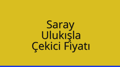Saray Çekici Fiyatı – Ulukışla Oto Kurtarıcı Ücreti