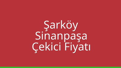 Şarköy Çekici Fiyatı – Sinanpaşa Oto Kurtarıcı Ücreti