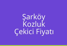 Şarköy Çekici Fiyatı – Kozluk Oto Kurtarıcı Ücreti