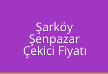 Şarköy Çekici Fiyatı – Şenpazar Oto Kurtarıcı Ücreti