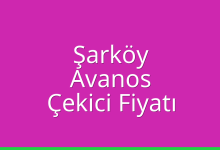 Şarköy Çekici Fiyatı – Avanos Oto Kurtarıcı Ücreti