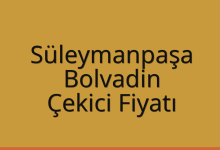 Süleymanpaşa Çekici Fiyatı – Bolvadin Oto Kurtarıcı Ücreti